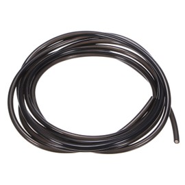 M METERXITY M METERXITY Tubing Carburetor Fuel Vent Line, 2mm(0.08") ID 3.5mm(0.14") OD 1.5m(5') Long Polyurethane Gas Oil Tube for ATV/Go Kart/Dirt Bike, Universal Petrol Pipe Replacement [Black]