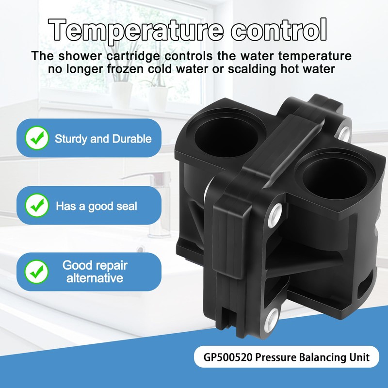 GP500520 Pressure Balancing Unit Cartridge Replacement,Compatible with Kohler Shower Cartridge,Shower