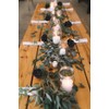 100 rosas artificiales de espuma, rosas falsas negras, clásicas, para