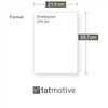 TATMOTIVE Letter Paper Cardboard Vintage Retro DIN A4, 170 g/m²,