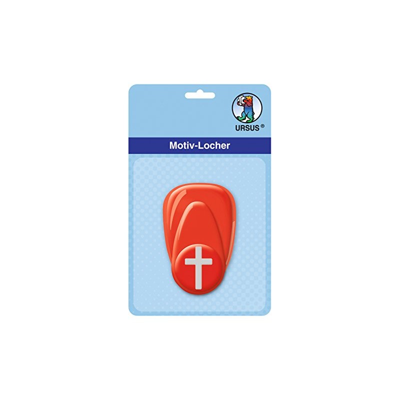 Ursus 1Motive Small Hole Punch 16 mm Red