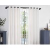 2 Pack Black Wrap Around Double Curtain Rods Set, USFOOK