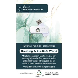 Aulterra Whole Car EMF Neutralizer to Eliminate Harmful Effects of EMF Including 5G