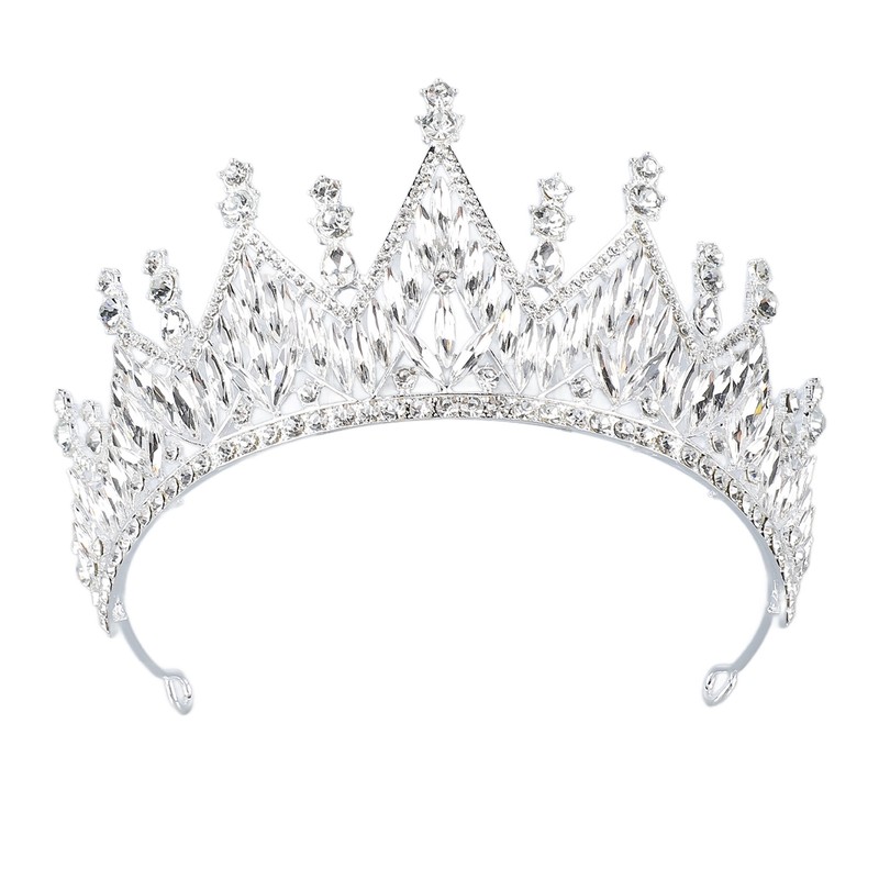 Women Wedding Crown Exquisite Rhinestone Bride Crown Hair Accessories for