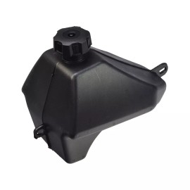 MSP Black Plastic Fuel Tank for 50cc, 70cc, 90cc, & 110cc ATVs, 4-Wheeler Bike Parts