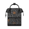 Cabaïa Backpack Adventurer Small Amiens Black, black