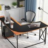 MAIDERN (47” + 47”) x 15.7” L Shaped Corner Desk