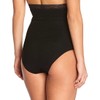Body Wrap Women's Mid-Rise Panty Shapewear, Black, 2X