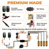 YUDE ATV SXS UTV Turn Signal Kit with 110dB Horn,Pre-Wired,Plug