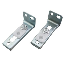 CTWHA Set of 2 Bi-Folding Door Hinges Bi Folding Door Metal Top Pivot Bi Folding Door Hardware Repair Kit for Folding Pocket Doors Pantry Doors Barn Doors