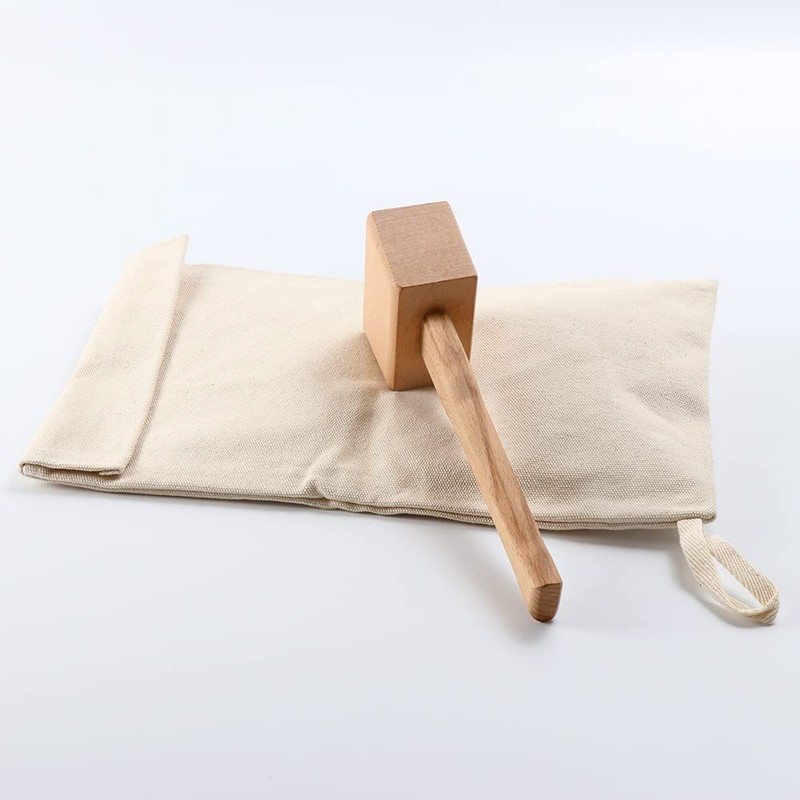 2pcs Ice Crush Bag Lewis Bag Canvas Ice Bag Reusable