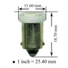 PA 10PCS #1893 #44 #47 #756 #1847 BA9S 4SMD LED
