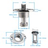 316 Stainless Steel Bilge Drain Plug Fit 1inch, 25mm Hole,