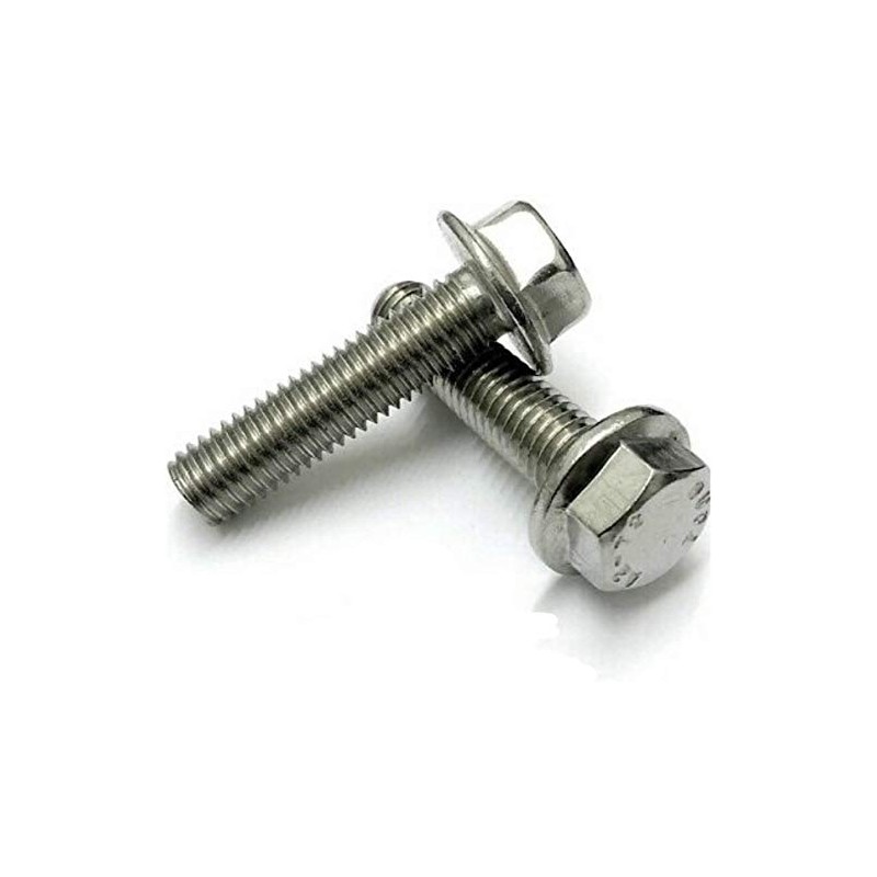 KADco® Flanged Hexagon Head Bolts Flange Hex Screws A2 Stainless