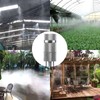 ATOPLEE 10pcs 0.8 mm Low Pressure Brass Mist Nozzles with