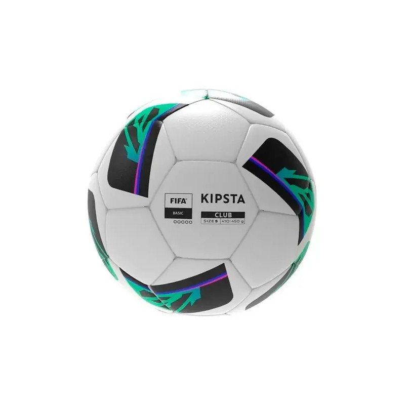 Balón de fútbol híbrido Fifa Basic, tamaño 5, color blanco