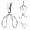 Stainless Steel Shears Strong Thicken Shear Heavy Duty Forged Scissor