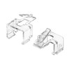 Sanwa Supply ADT-RJ45SOS-10CL RJ-45 Plug SOS (10 Pieces, Clear)