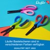 Läufer 87221 Ergonomic Craft Scissors for Children | School from
