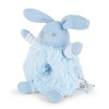 Mousehouse Gifts - Rabbit Baby Rattle Toy, Blue Cotton Comfort