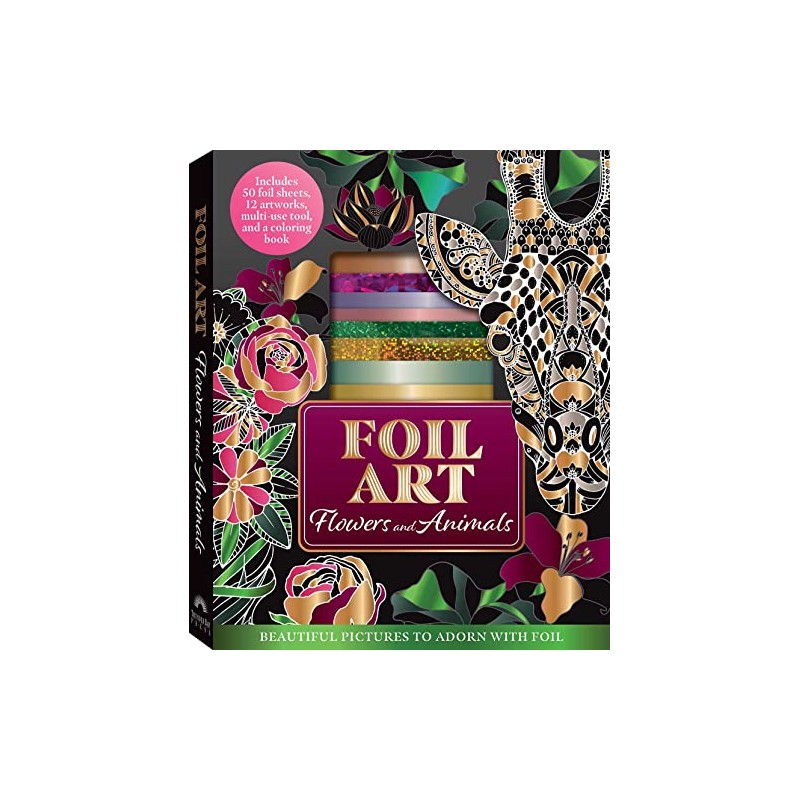 Foil Art: Flowers and Animals