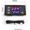 VISSQH W3230 Temperature Controller,DC 24V 20A LCD Digital Thermostat,W3230 Temperature
