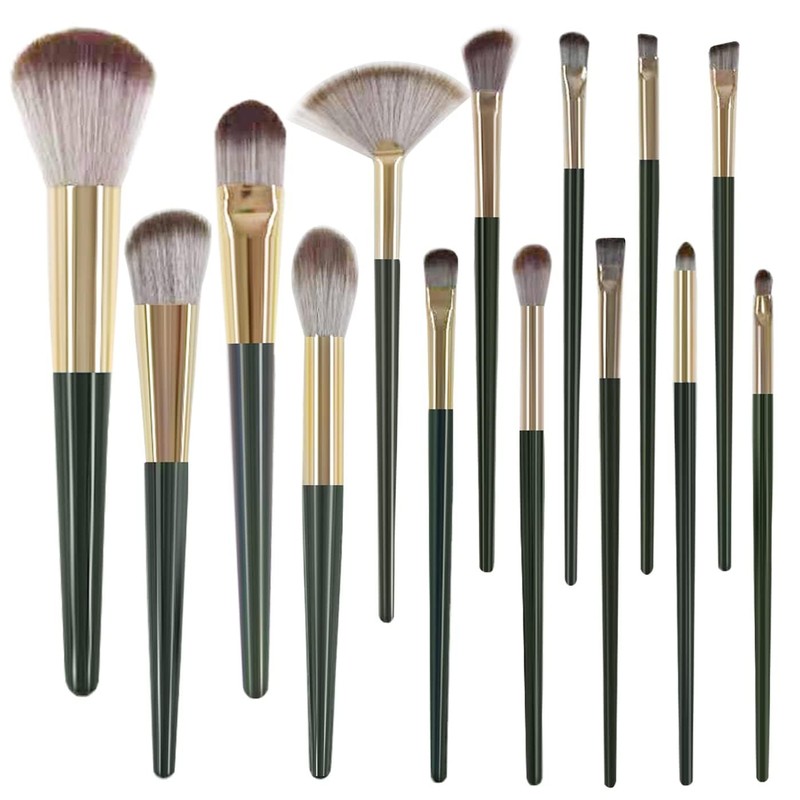Pinceles de maquillaje 14 piezas de pinceles de maquillaje profesional