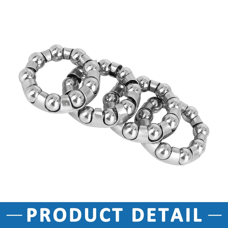 A ABSOPRO 29.5mm Crank Bearings Wheel Bicycle Bearing Retainer Set