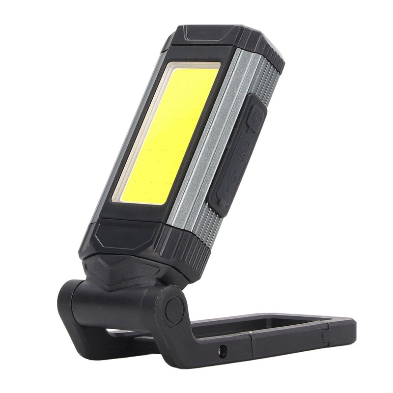 COB Work Light Magnetic USB Rechargeable LED Flashlight Camping Light