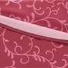 Erwin Müller Placemats Set of 2 Washable Burgundy Oval Size: