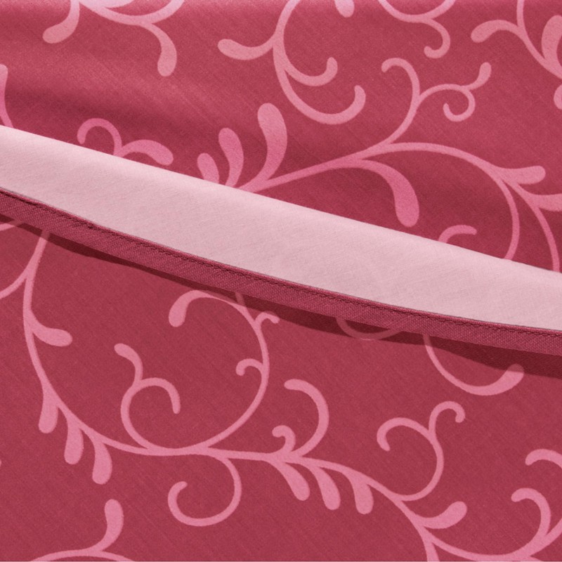 Erwin Müller Placemats Set of 2 Washable Burgundy Oval Size: