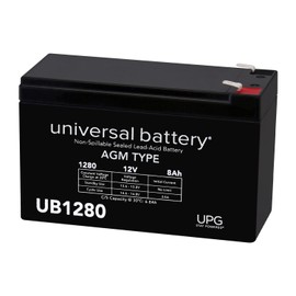 eReplacements UB1280-ER Battery Unit 8000 mAh - 12 V DC - Sealed Lead Acid