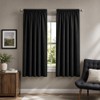 TECOR Cortina Blackout 2 Paneles 90x160cm para Recámara o Decoración,