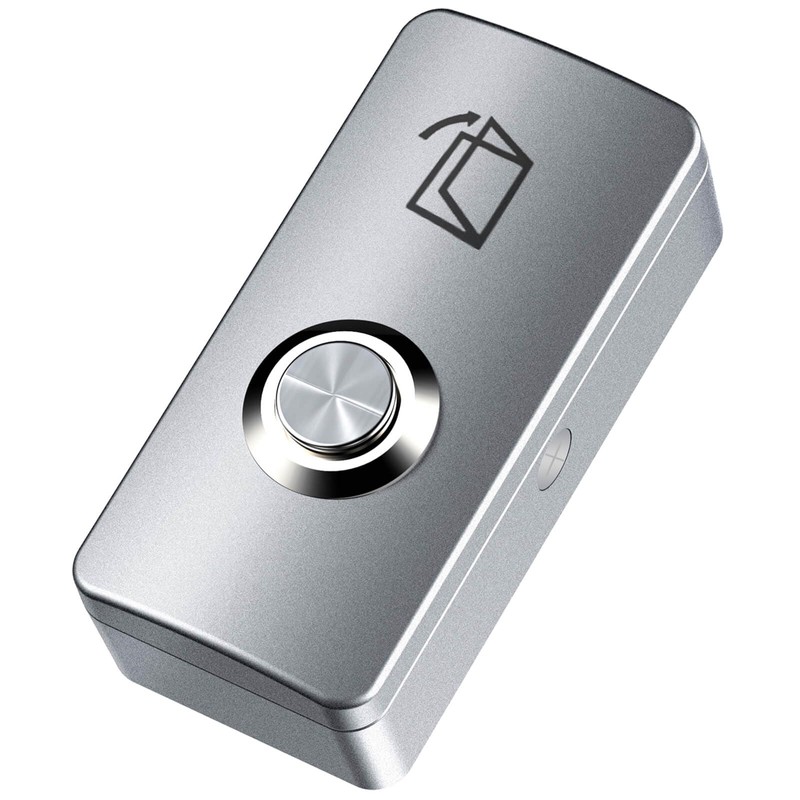 Push to Exit Button for Door Access Control System Zinc