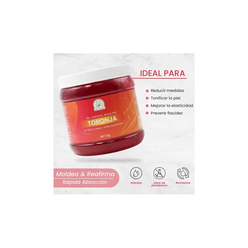 Gel Reductor Con Extracto De Toronja (1 Kilo) Tipo de