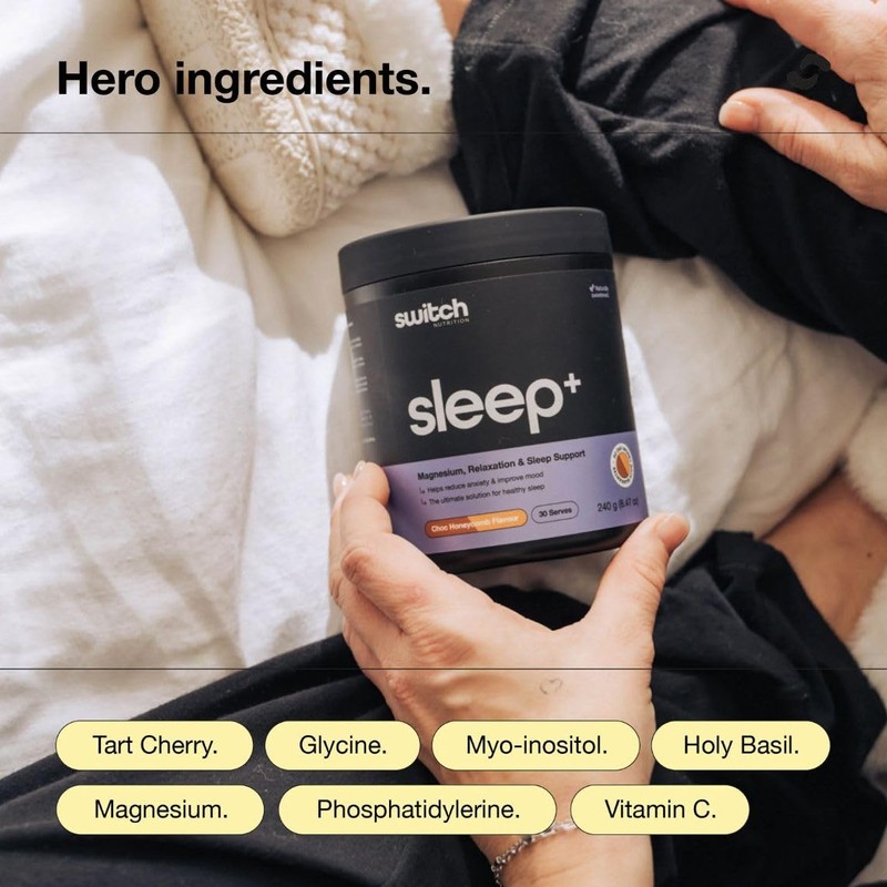 Switch Nutrition Sleep+ Choc Honeycomb 30 Serves 240gm