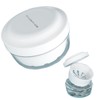 AT Product Denture Case, Mouthpiece Case, Clean, Storage, Portable Retainer
