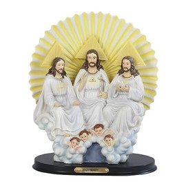 ICE ARMOR 12" H Holy Trinity Father, Son and Holy Spirit Figurine Religious Decoration