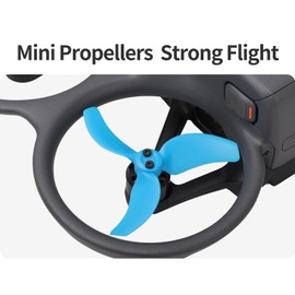 Holilo Compatible with DJI Avata 2 Propeller, 2 Pairs Silent Flight Propeller Kit for DJI Avata 2 Accessories, Propeller for Drone DJI Avata 2 Fly More Combo