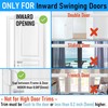 Steinwhale 2Pack Home Security Door Reinforcement Lock, Childproof Safety Door