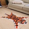 Tiger Shaped Bath Mat for Bathroom Non Slip Bathroom Door