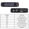MELIFE 2.08 Inch OLED Display Module, SH1122 256x64 OLED Display