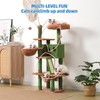 Hey-brother Cat Tree, 53 inch Cat Tower for Indoor Cats,