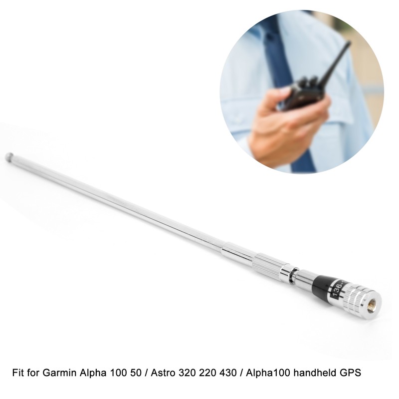 Expandable Telescopic Antenna for Garmin Alpha 100 50 / Astro