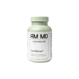 Amy Myers MD Candifense Candida Overgrowth Supplement - Digestive Enzymes for Digesting Fiber - Gut Care for a Balanced Microbiome - Gluten-Free, Dairy-Free & Non-Soy - 120 Capsules (60 Servings)