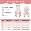 Baby Sleeping Bag with Feet, 2.5 Tog Cotton Baby Sleeping