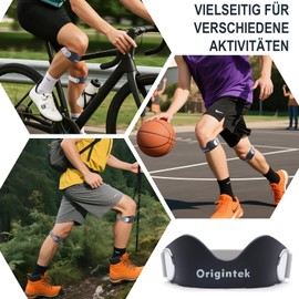 Knee Brace Patellar Band Patella Strap - Adjustable Patella Tendon Bandage for Knee Pain, Sports & Training, Tendinitis, Patellar Tendinitis - Knee Support Brace Men Women, Black, Pack of 1