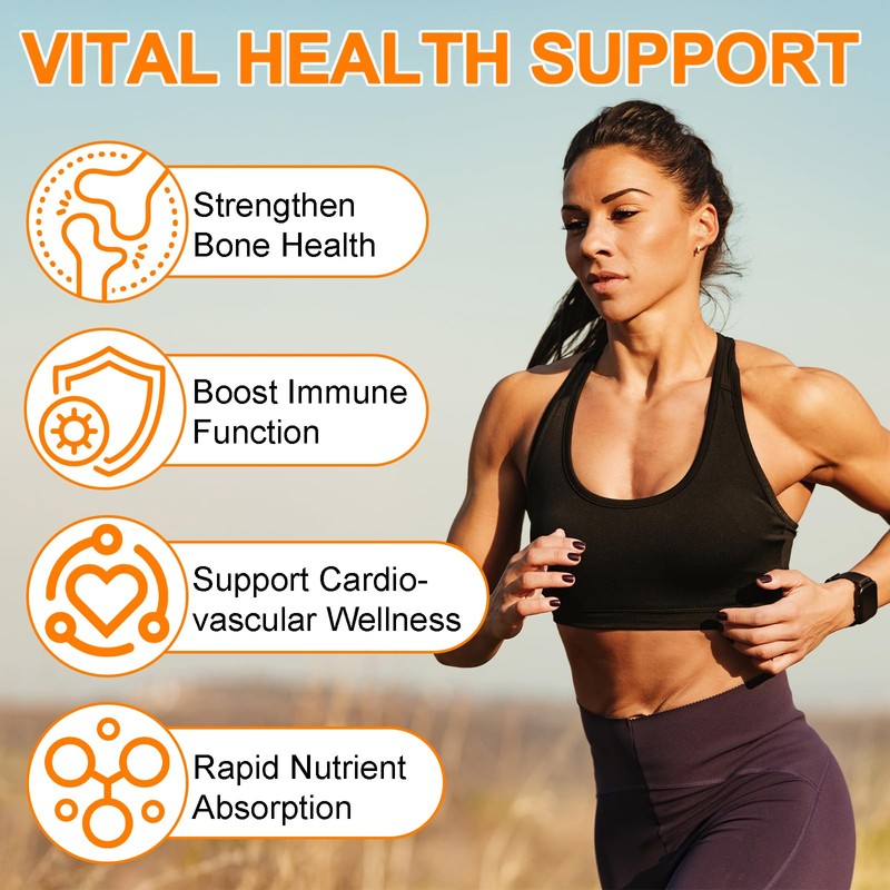 Daiasns Vitamin D3 5000 IU & K2 (MK-7) 120 mcg