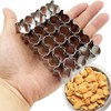 Goldfish Cracker Cutter, 25 Cavity Stainless Steel Cookie Cutter, Mini
