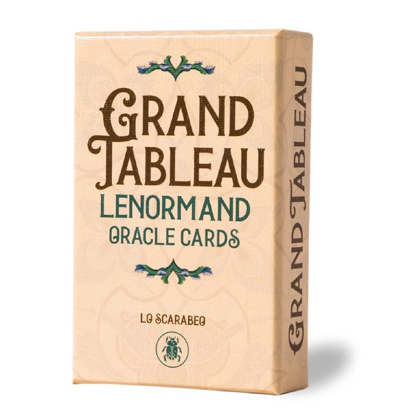 Renolman Oracle Card, Divination Tortation, Grand Tableau Lenormand Oracle Cards,